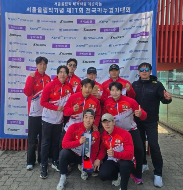연수구청 카누단 ‘레드윙스’, 시즌 첫 전국대회 ‘종합 우승’ 기사 이미지